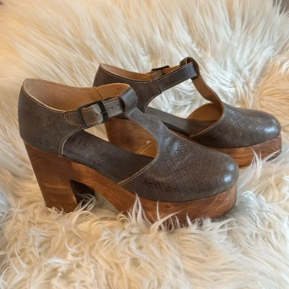 Bed Stu platform Mary Jane shoes.:) - Picture 5 of 9